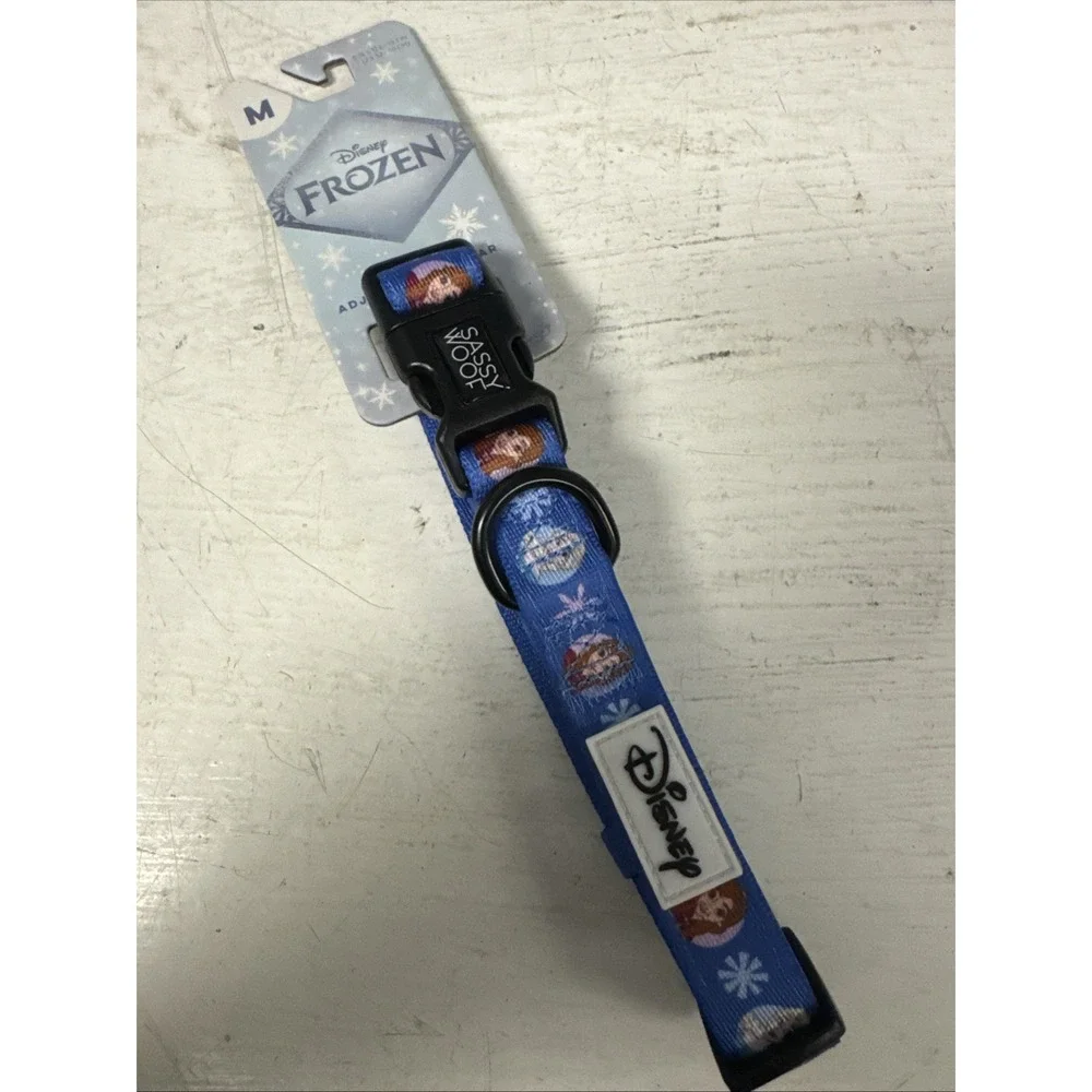 Disney Frozen M Medium Dog‎ Collar Adjustable 11